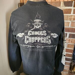 Cruces Choppers New Skool Ol' Attitudes Graphic Shirt Las Cruces New Mexico Sz M